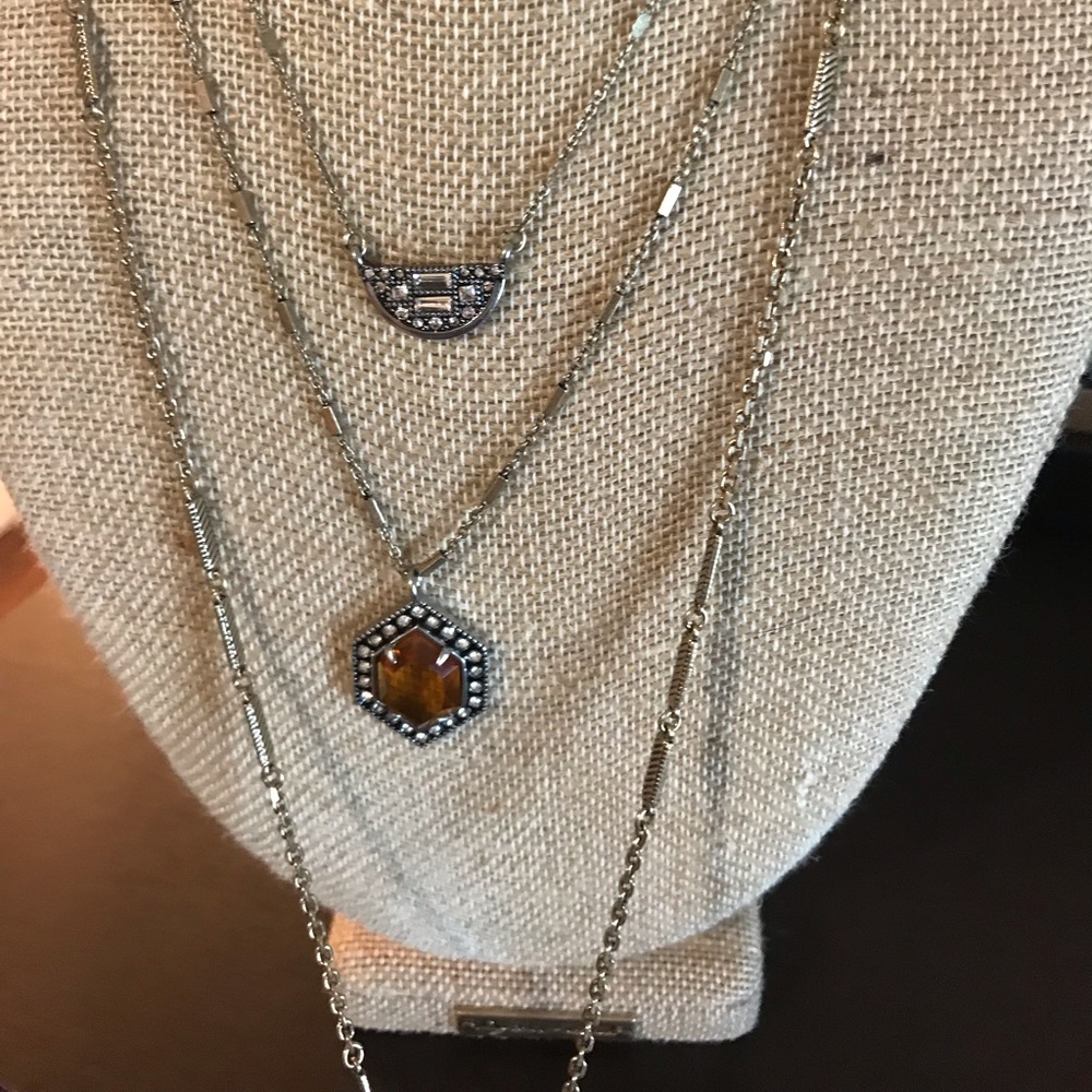 3 row grand cabaret necklace